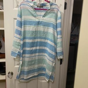 Beachy tunic swim cover-up ,size Medium